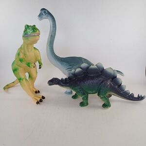 Vintage Learning Resources‎ Jumbo Dinosaurs Lot Of 3 5"-10"